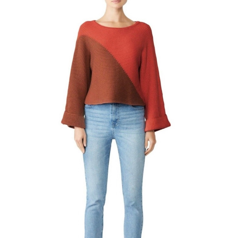 Slate & Willow color block sweater